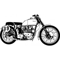 1947 Triumph Grand Prix Motorcycle  