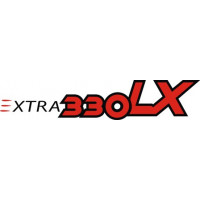 Extra 330LX Model Airplane Logo Decals