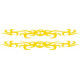 Abstract Flames Symbol Decals
