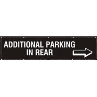 Additional Parking In Rear Signs 