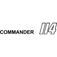 Aero Commander 114 Aircraft Logo 