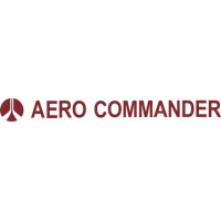 Aero Commander Rockwell Aircraft Decal 