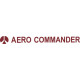 Aero Commander Rockwell Aircraft Decal 