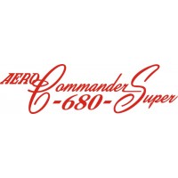  Aero-Commander Super 680 Aircraft 