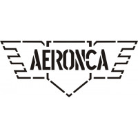 Aeronca Aircraft Logo Vinyl Graphics Decals