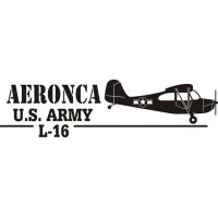 Aeronca L-16 decals