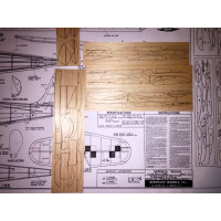 Aeronca Sedan 37-1/2" wing span NIB Laser Cut Short Kit + Full Size Plans! 