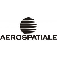 Aerospatiale Aircraft Logo Decal 