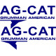 AG-CAT Grumman American Aircraft Logo, Vinyl ,Decal 