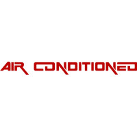 Air Conditioned Aircraft Extra Placard Logo 