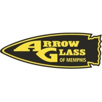 Arrow Glass of Memphis Old Sign Decals