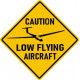  ASK 21 Caution Low Flying Logo Decal 