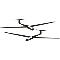 ASK 21 Sailplane Glider Decal