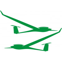 ASW 28 Cruise Sailplane Glider Logo Decal 