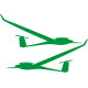 ASW 28 Cruise Sailplane Glider Logo Decal 