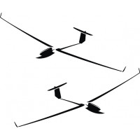 ASW 28 Sailplane Glider Logo Decal 