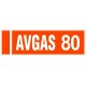 AVGAS 80 Aircraft Fuel Placards Signs decals