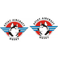 Aviat Husky A1-C Aircraft  Logo 