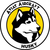Aviat Husky Aircraft Logo Decals