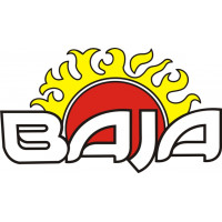 Baja Sun Rising Boat Logo  