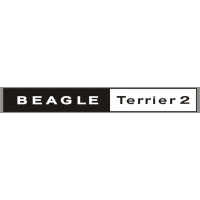 Beagle Terrier 2 Aircraft Vinyl Decal