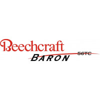 Beechcraft Baron 56TC Aircraft decals