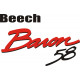 Beechcraft Baron 58 Aircraft Script decals