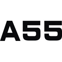 Beechcraft Baron A55 Aircraft Logo,Script 