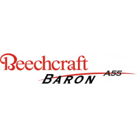 Beechcraft Baron A55 Aircraft decals
