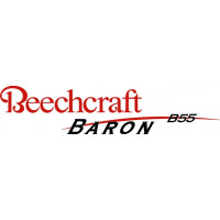 Beechcraft Baron B55 Aircraft decals   