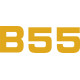 Beechcraft Baron B55 Aircraft Logo 