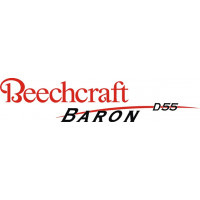 Beechcraft Baron D55 Aircraft Logo