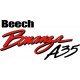 Beechcraft Bonanza A35 Aircraft Logo,Script