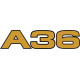 Beechcraft Bonanza A36 Aircraft Logo,Script 