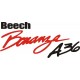 Beechcraft Bonanza A36 decals