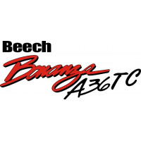 Beechcraft Bonanza A36TC Aircraft Script decals