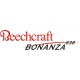 Beechcraft Bonanza Aircraft Script decals