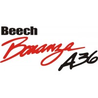 Beechcraft Bonanza Aircraft Logo 