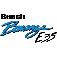 Beechcraft Bonanza E35 Aircraft Decals