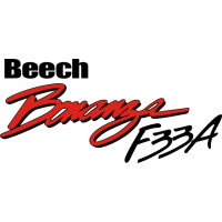 Beechcraft Bonanza F33A Aircraft Script decals