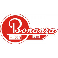 Beechcraft Bonanza H-35 Aircraft Logo 