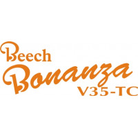 Beechcraft Bonanza V35-TC Aircraft Logo 