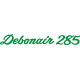 Beechcraft Debonair 285 Aircraft Script decals  