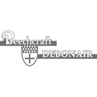 Beechcraft Debonair A33 Aircraft Logo 