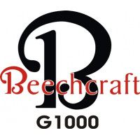 Beechcraft G1000 Aircraft Logo Decal 