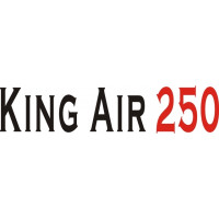 Beechcraft King Air 250 Aircraft Logo