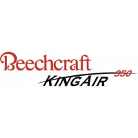 Beechcraft King Air 350 Aircraft Logo Decals