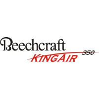 Beechcraft King Air 350 Aircraft Logo  