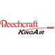 Beechcraft King Air B200 Aircraft Logo 