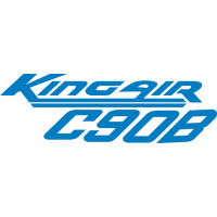 Beechcraft King Air C90B decals